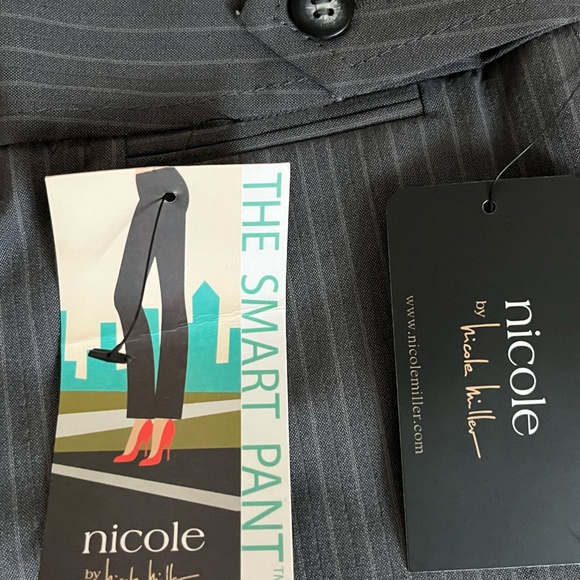 NWT Nicole by Nicole Miller business casual pants size 8 - Picture 1 of 6